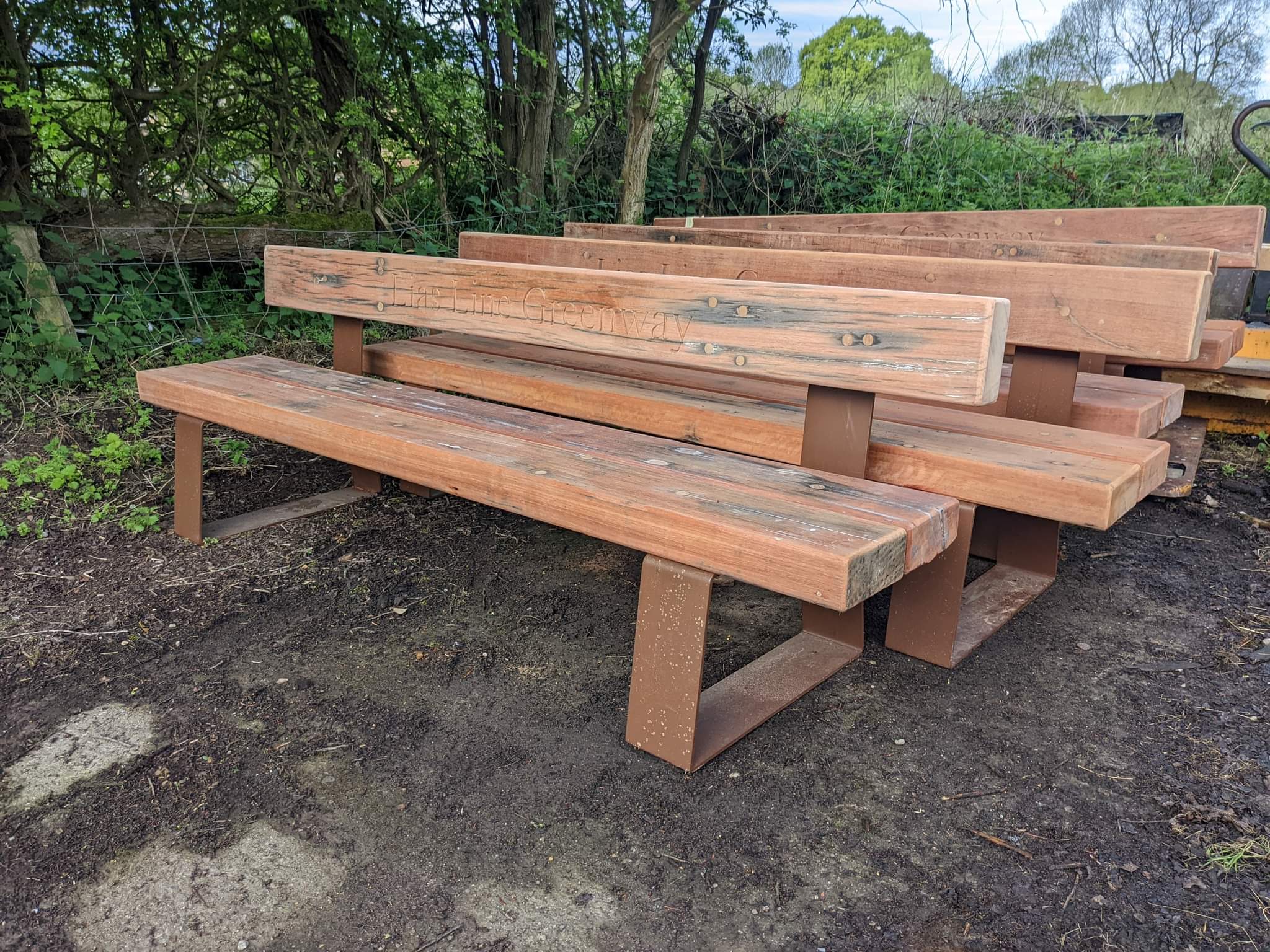 Lias Line Greenway Benches
